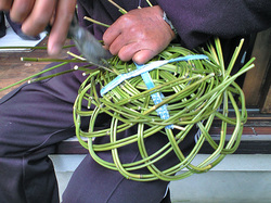 笹籠編み